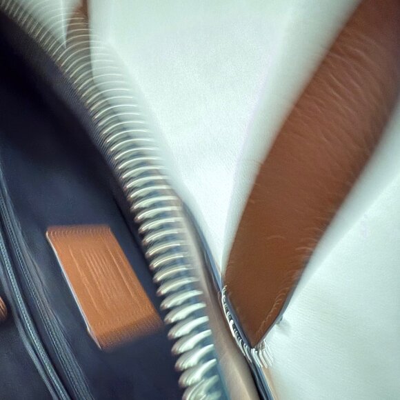 Coach Hamilton Briefcase Laptop Leather Bag Crossbody Brown - Picture 3 of 6